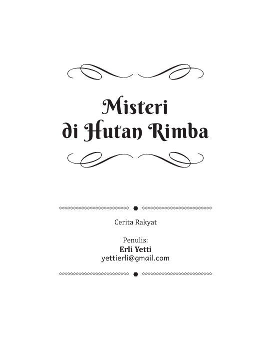 Misteri di Hutan Rimba